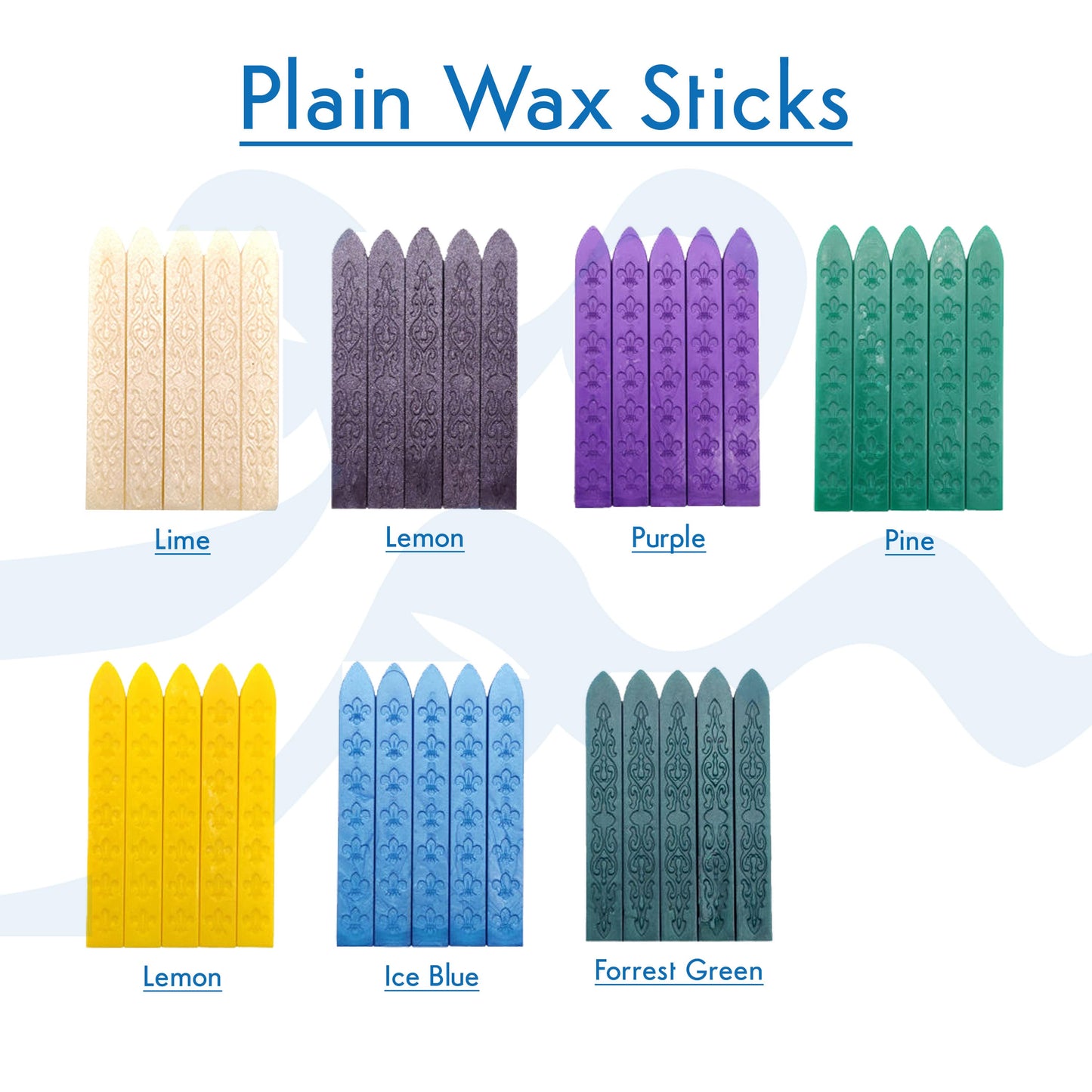 PLAIN WAX STICKS
