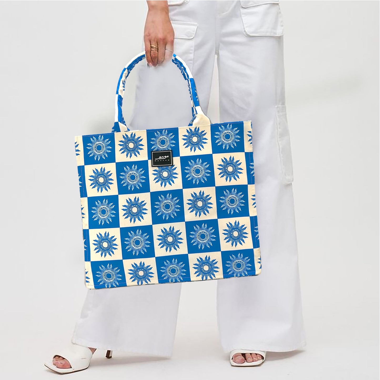 SANTORINI SUN (LARGE TOTE BAG)