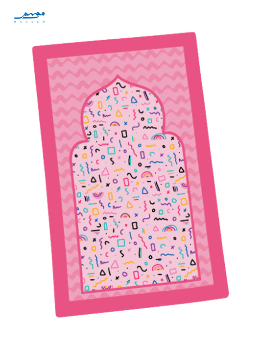 KIDS PRAYER MAT PINK