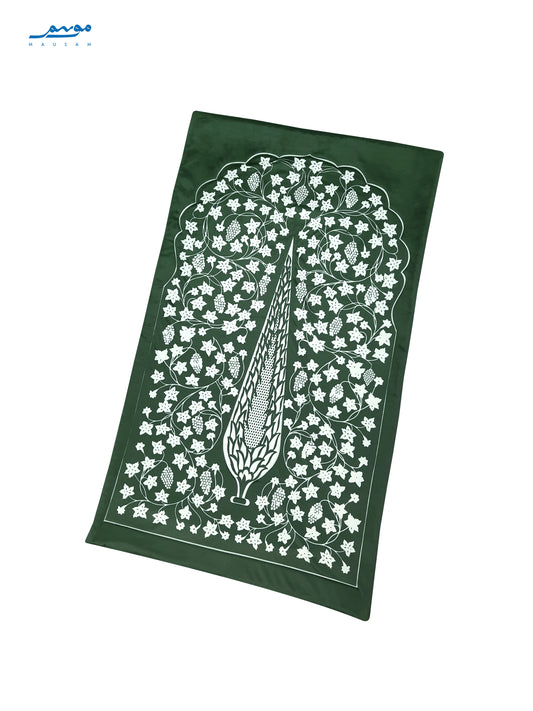 PRAYER MAT LARGE GREEN