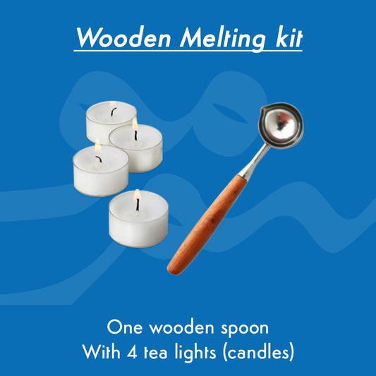 Wooden melting kit